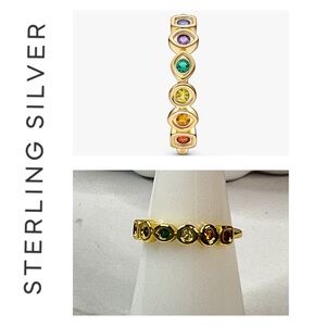 🌟 14K Gold Plated Avengers Infinity Stones Ring